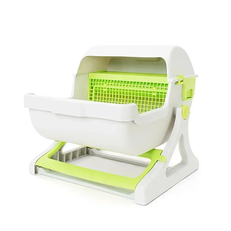Arenero Semiautomático XL para Gatos