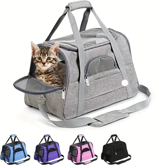 Transportin Blando para Gatos Grandes y Medianos