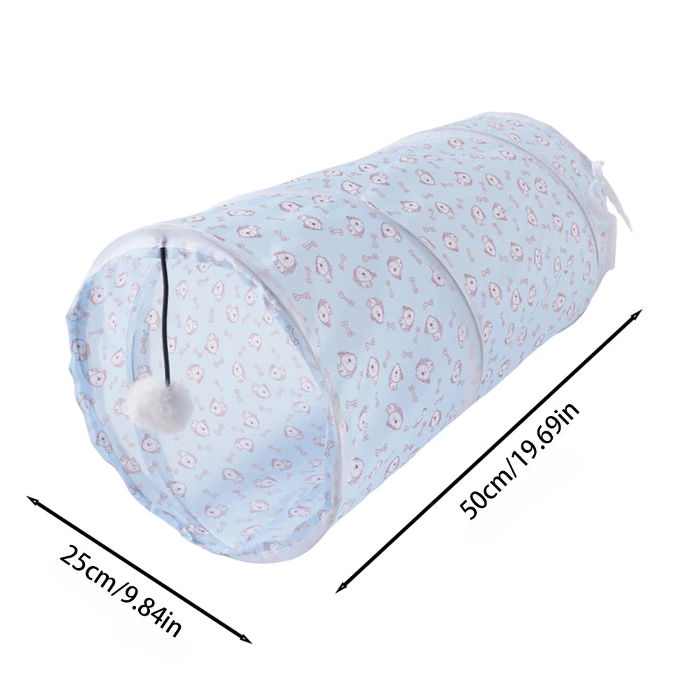 Túnel Plegable de Juego para Gatos