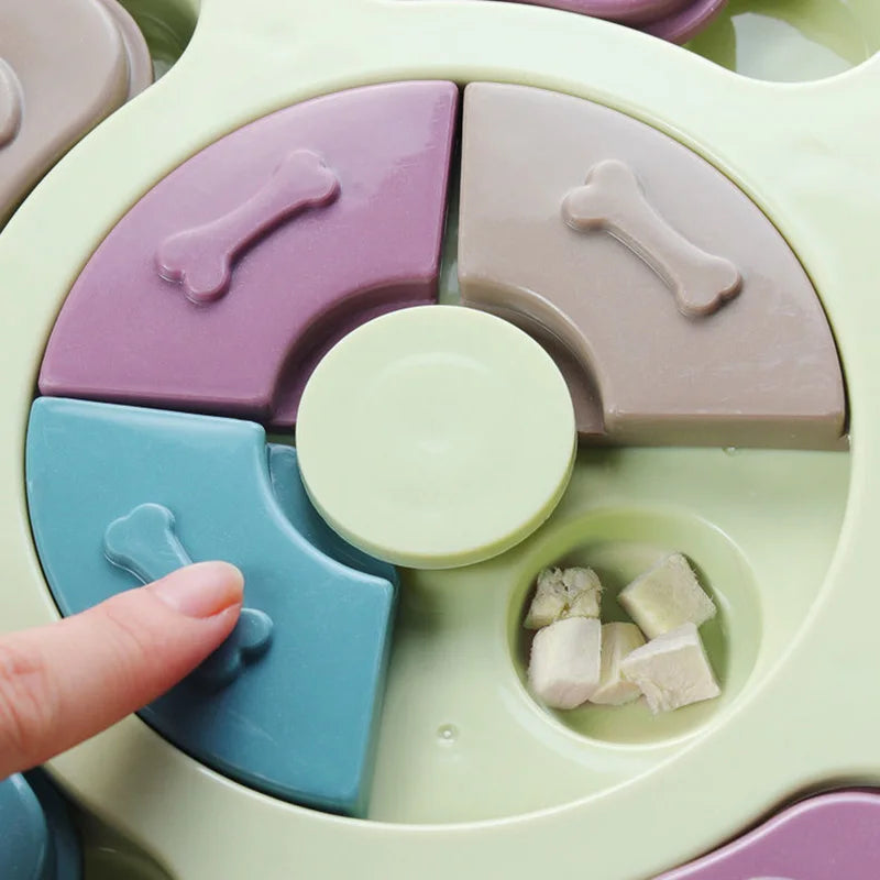 Juguete Puzzle Interactivo para Gatos y Perros
