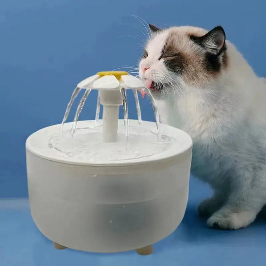 Fuente de Agua Automática para Gatos, 1.2L con Filtro