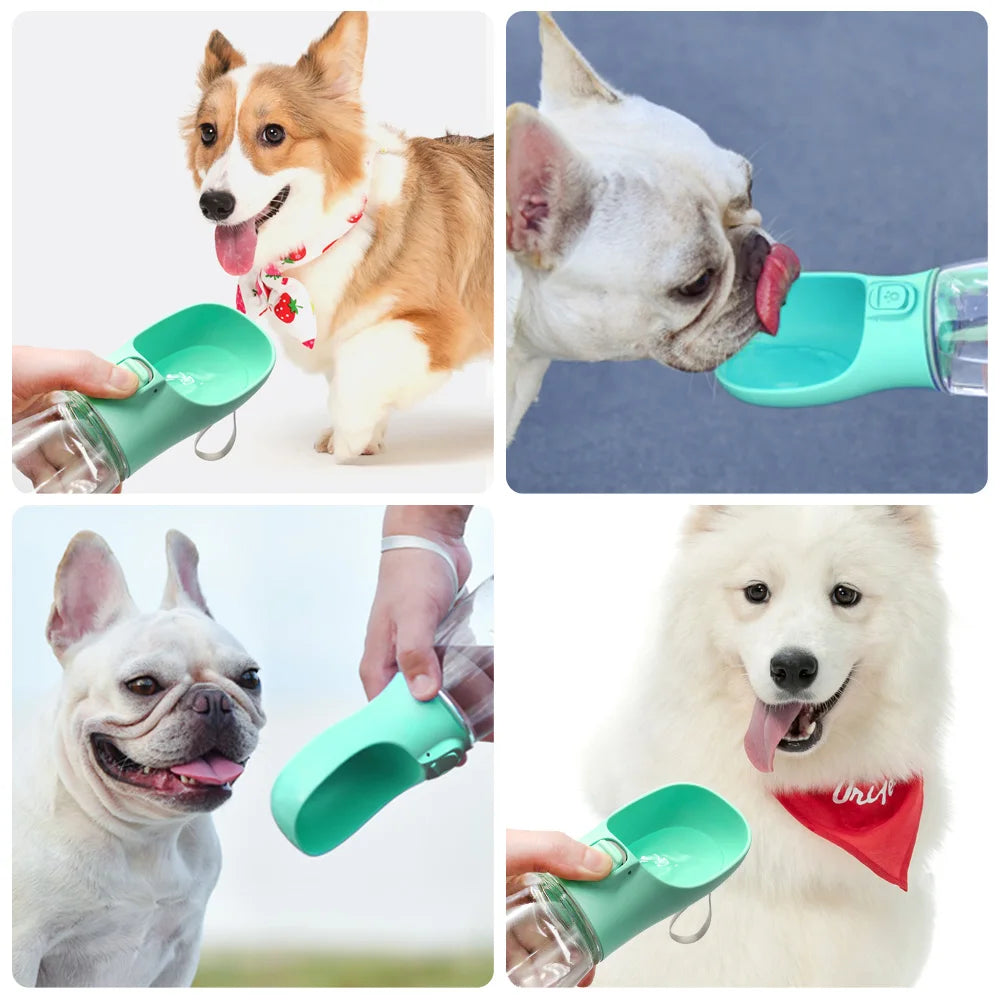 Botella de Agua Portátil para Perros y Gatos