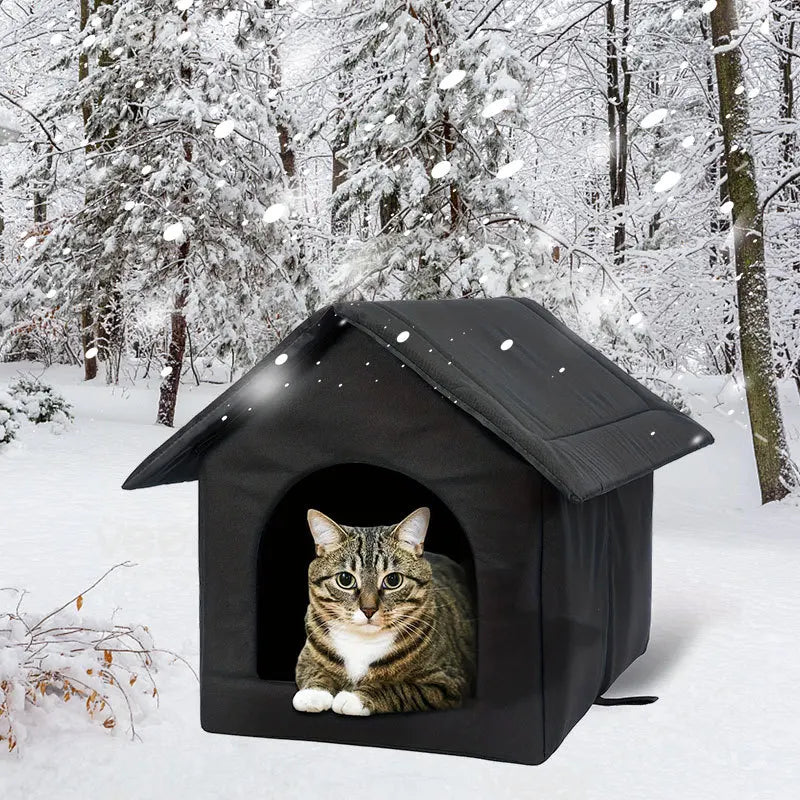 Caseta Portátil Impermeable para Mascotas de Exterior