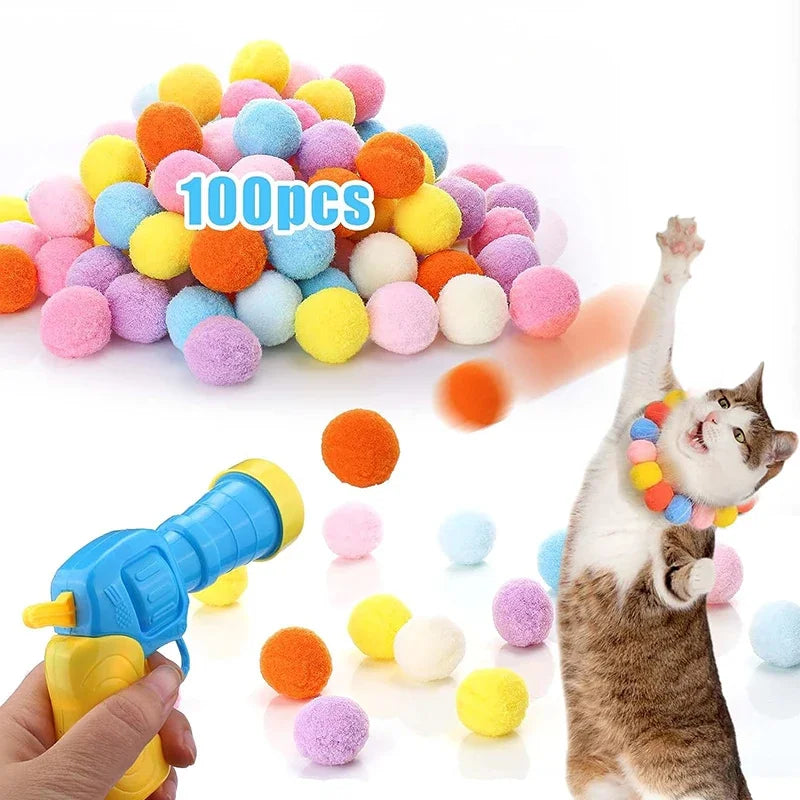 Juguete Lanzador Interactivo para Gatos