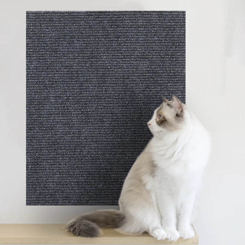 Alfombra Rascador Autoadhesiva para Gatos, Recortable