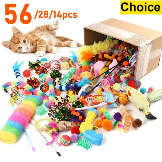 Pack Mixto de Juguetes para Gatos