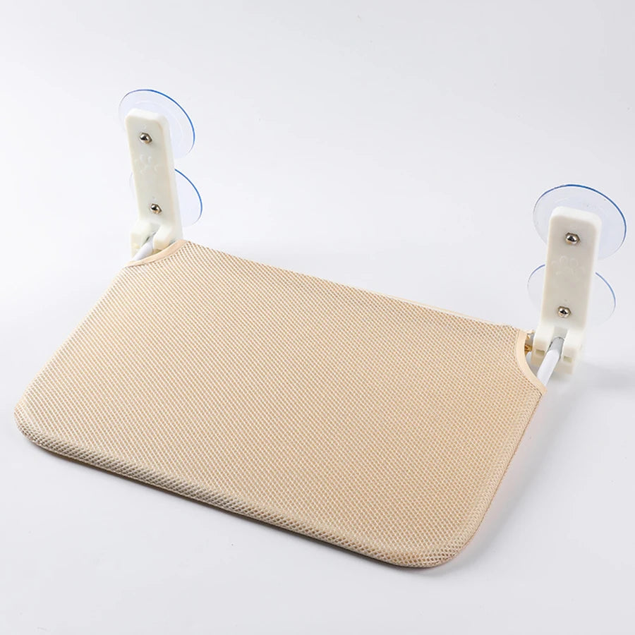 Hamaca de Ventana Plegable para Gatos, con Ventosas