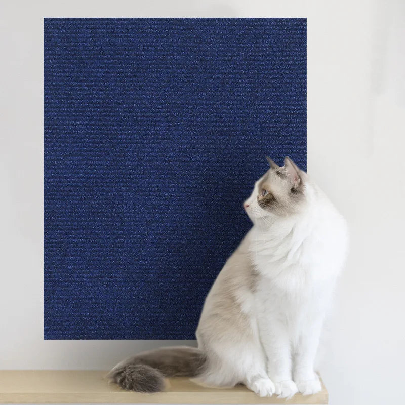 Alfombra Rascador Autoadhesiva para Gatos, Recortable