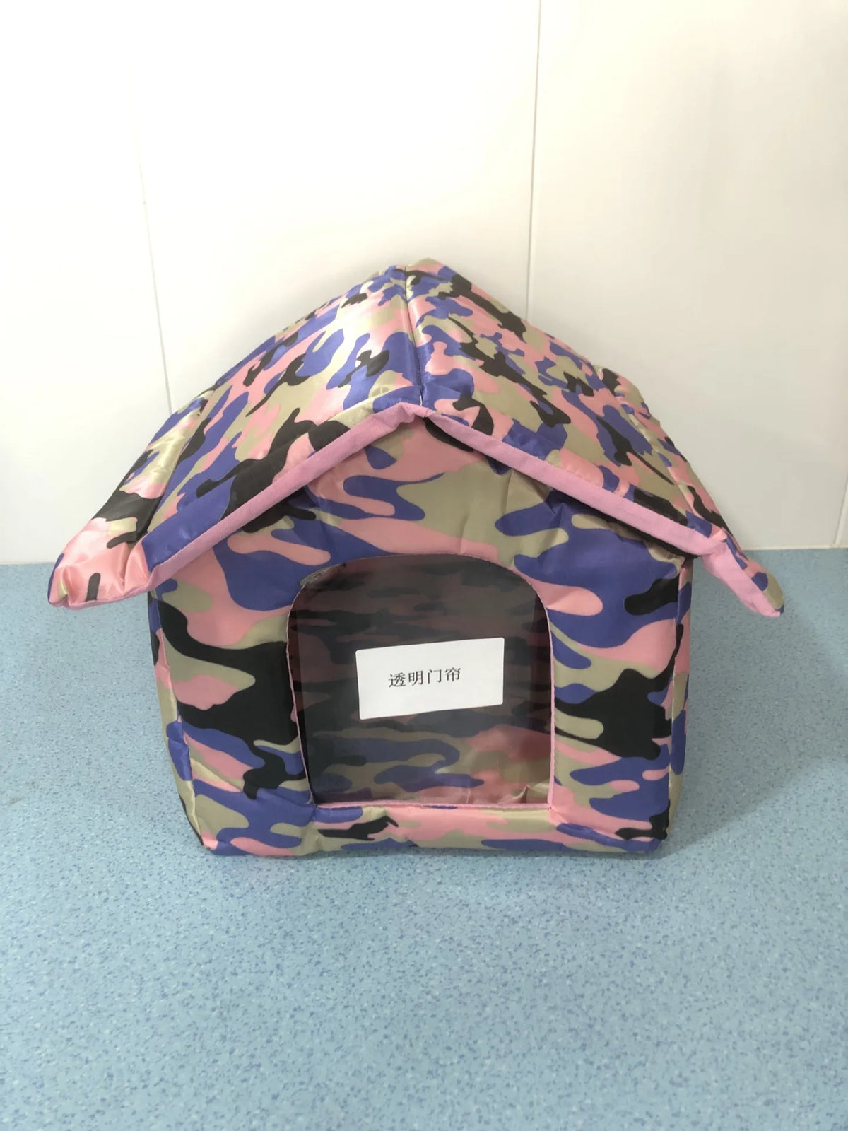 Caseta Portátil Impermeable para Mascotas de Exterior