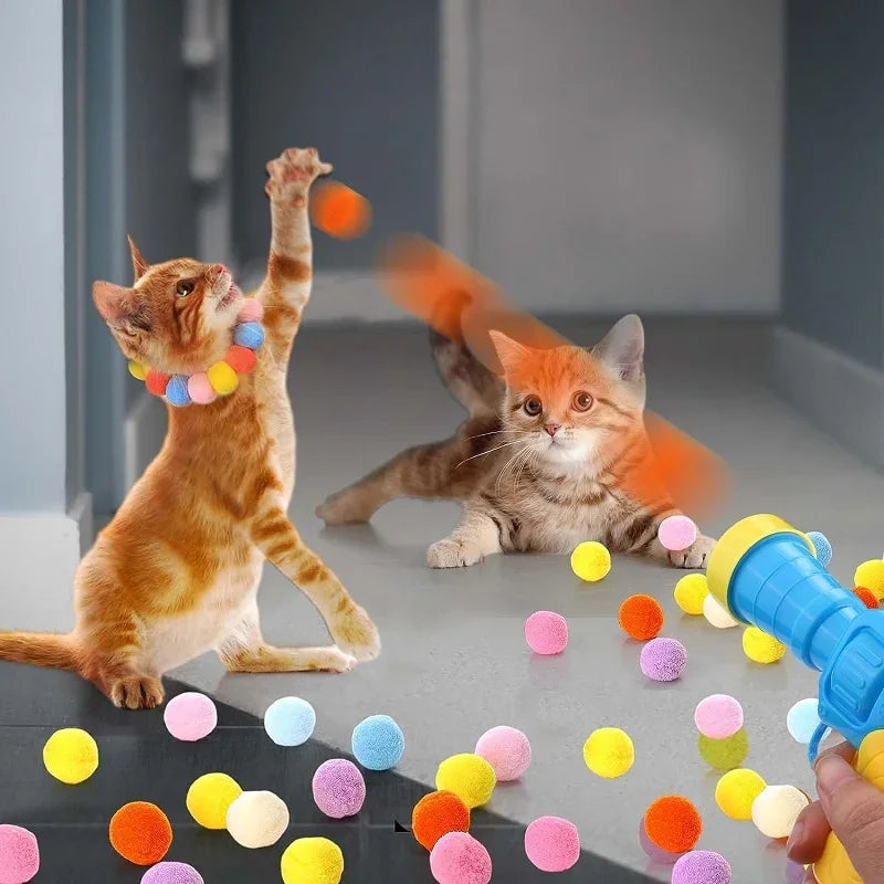 Juguete Lanzador Interactivo para Gatos