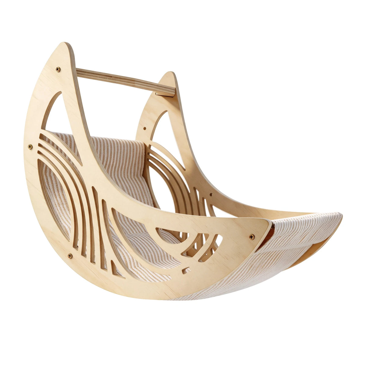 Estantes de Pared para Escalada de Gatos, Madera Natural