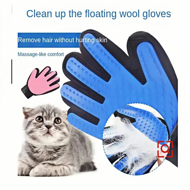 Guante Cepillo para el Pelo de Perros y Gatos