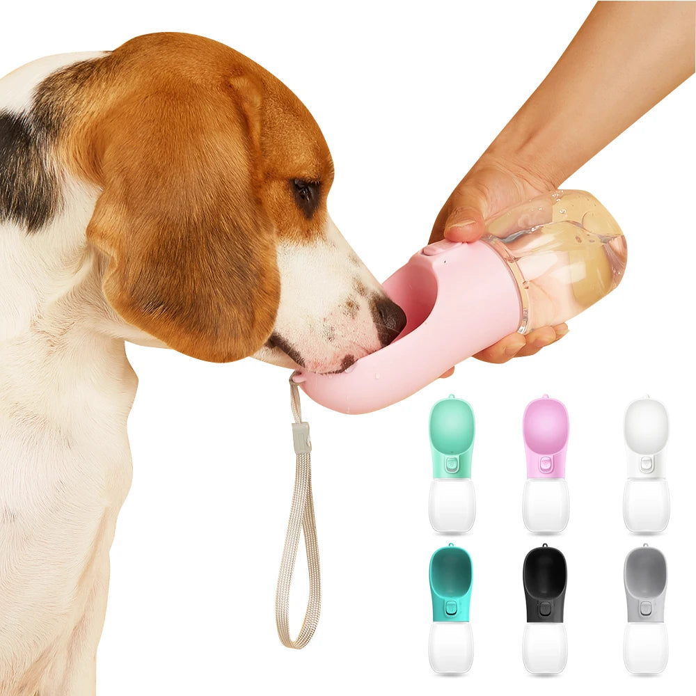 Botella de Agua Portátil para Perros y Gatos
