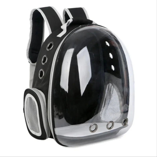 Mochila Transportadora Transparente para Mascotas, Tipo Capsula
