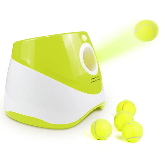Lanzador Automático de Pelotas para Perros, Recargable