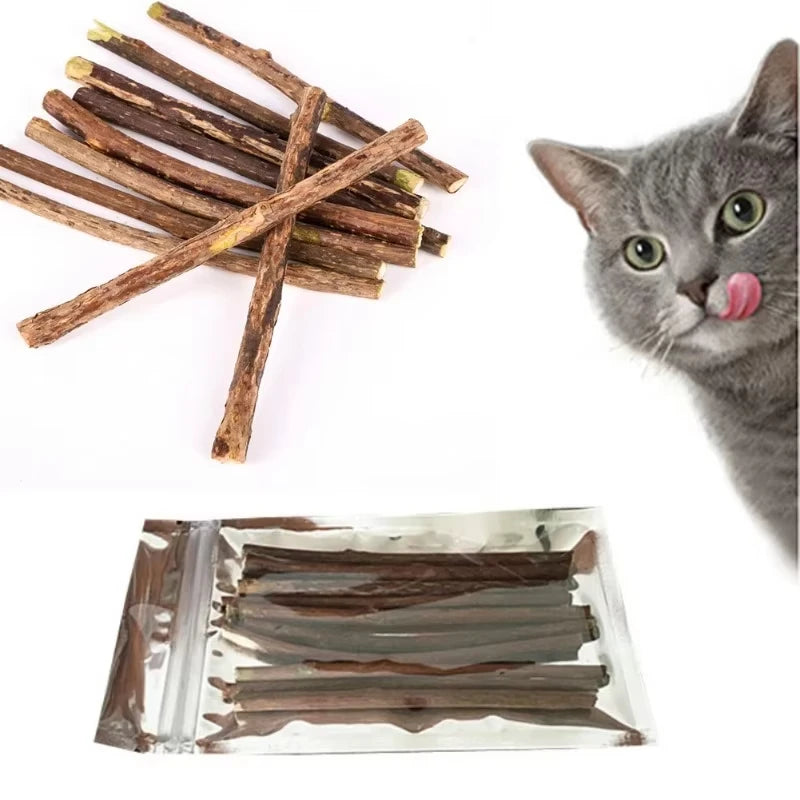 Palitos de Catnip Natural para Masticar (20 uds.)