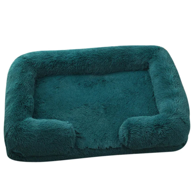 Cama de Peluche para Perros, Funda Desmontable