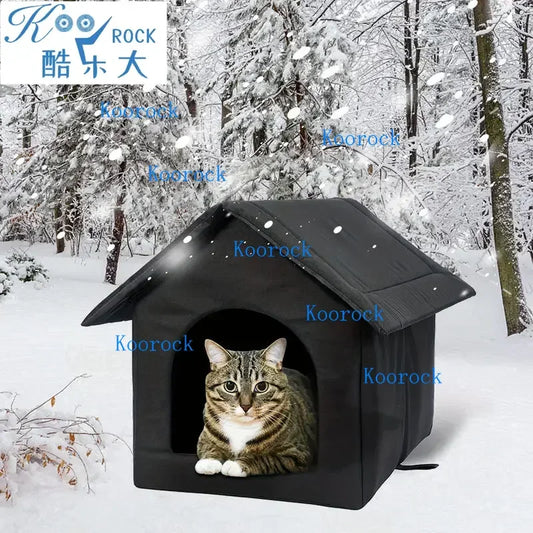Caseta Portátil Impermeable para Mascotas de Exterior