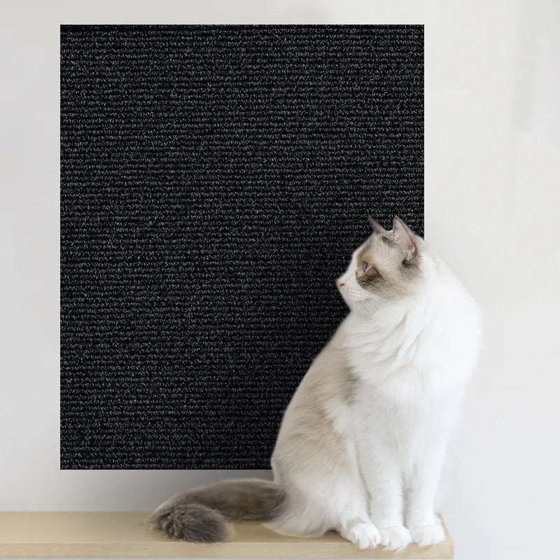 Alfombra Rascador Autoadhesiva para Gatos, Recortable