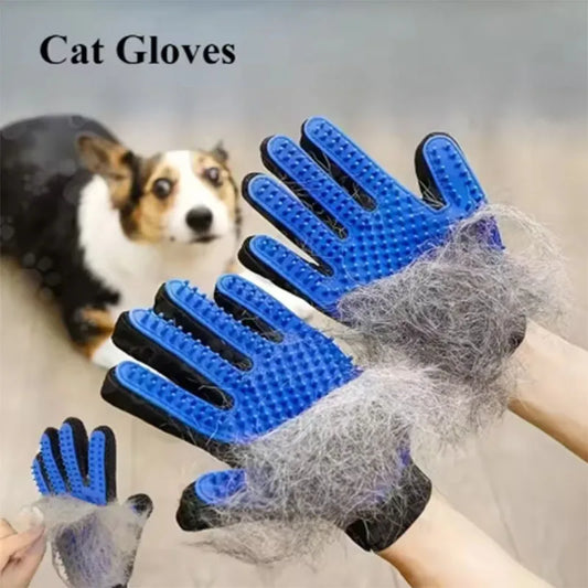 Guante Cepillo para el Pelo de Perros y Gatos