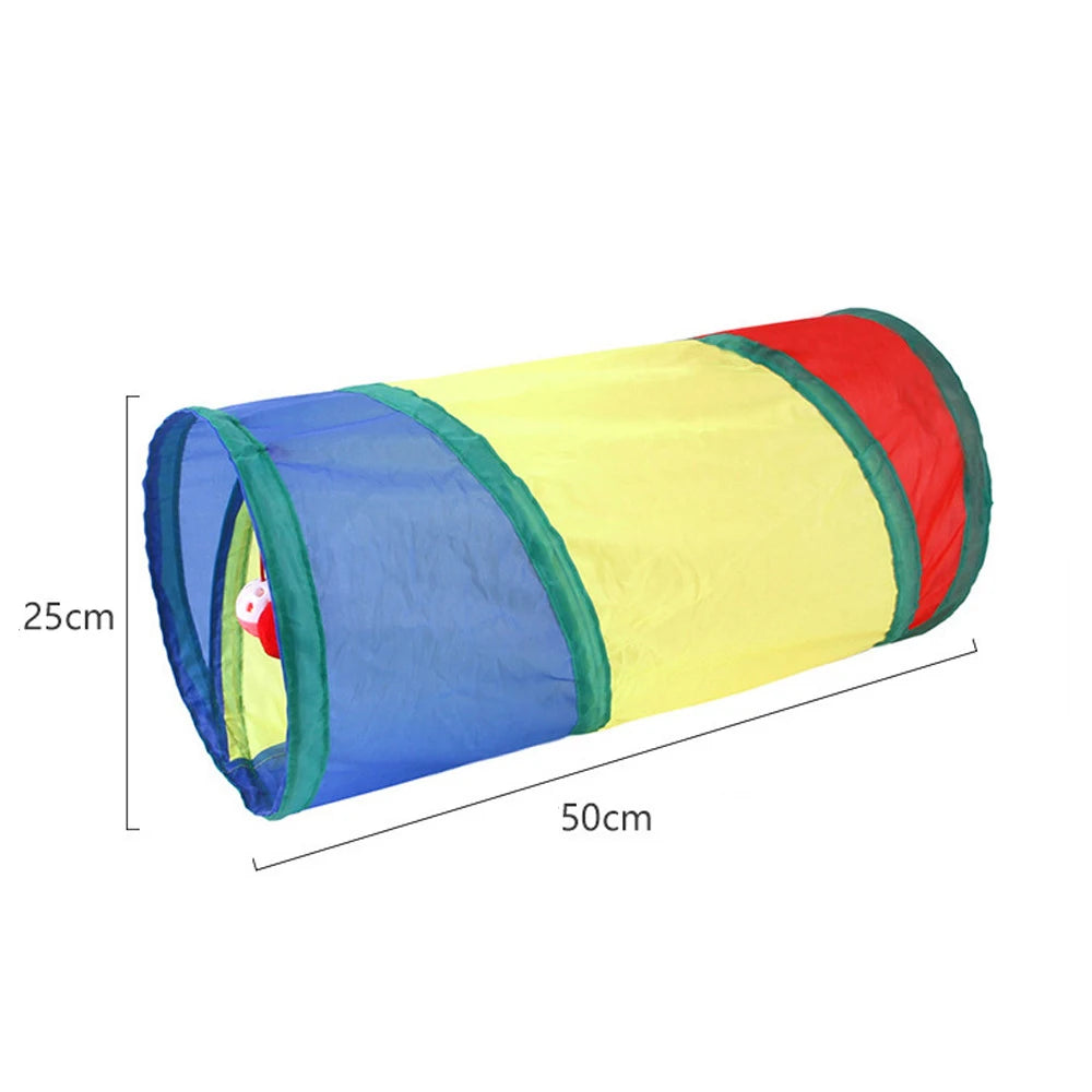 Túnel Plegable de Juego para Gatos
