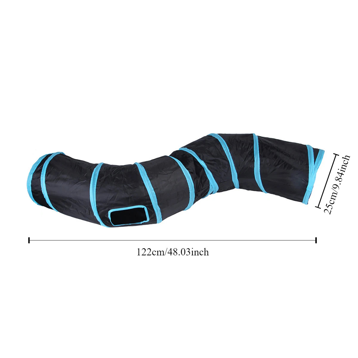 Túnel Plegable de Juego para Gatos