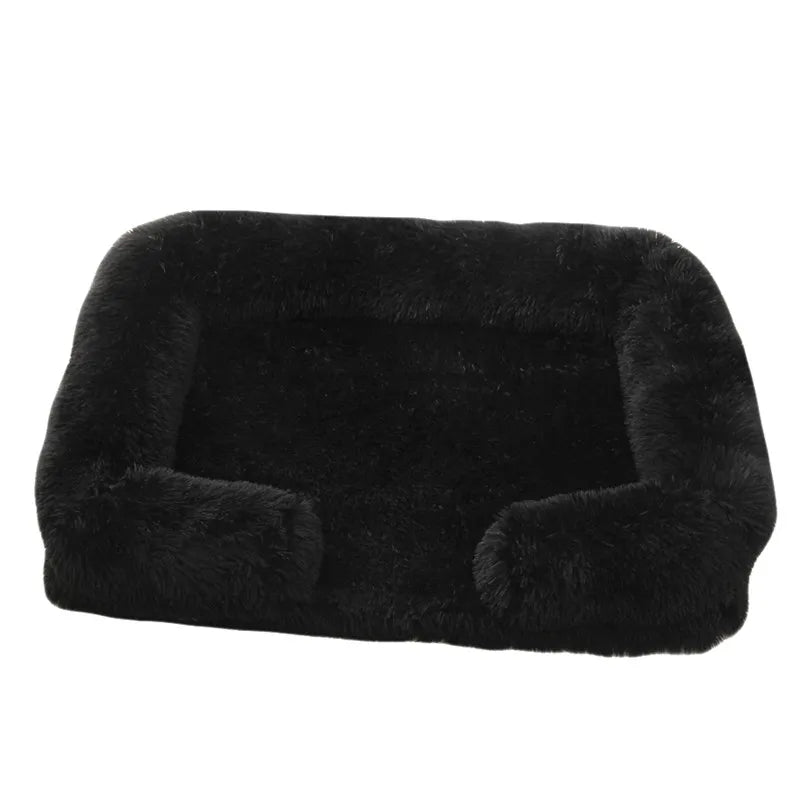 Cama de Peluche para Perros, Funda Desmontable